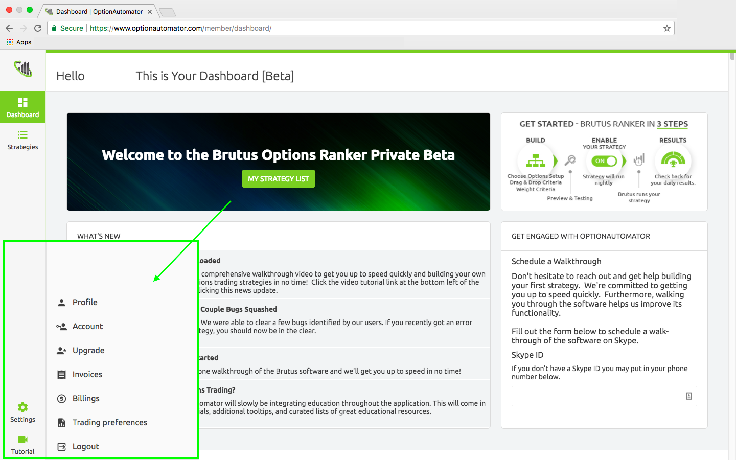 How Do I Use My Brutus Options Ranker Dashboard? &Ndash; Optionautomator